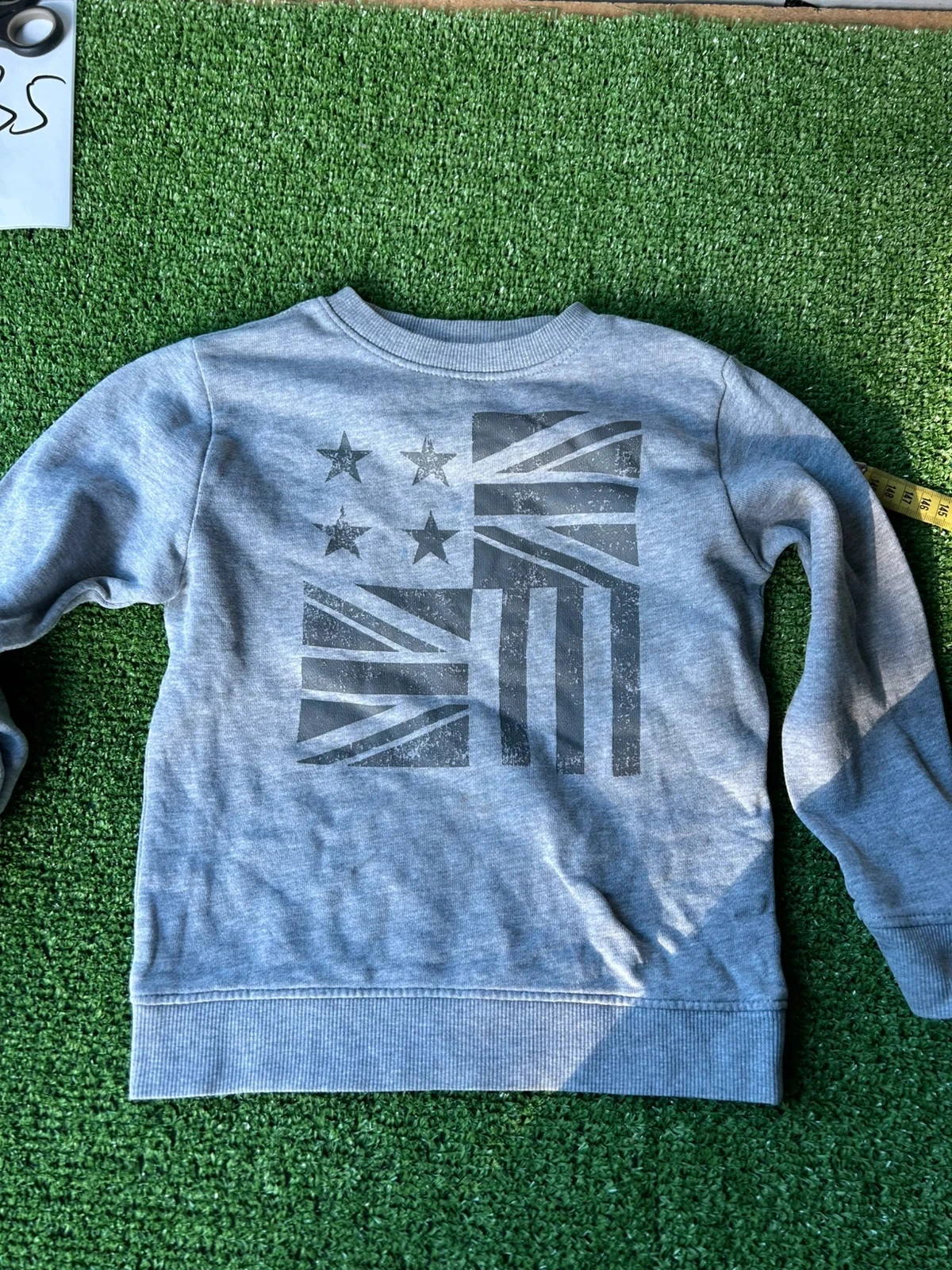 Pull gris imprimé kiabi